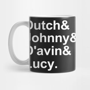 Killjoys Names Mug